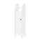 Alaterre Furniture Dover 7"W x 28"H Deluxe Storage Cabinet with Toilet Paper Dispenser ANDO76WH - alternate 4